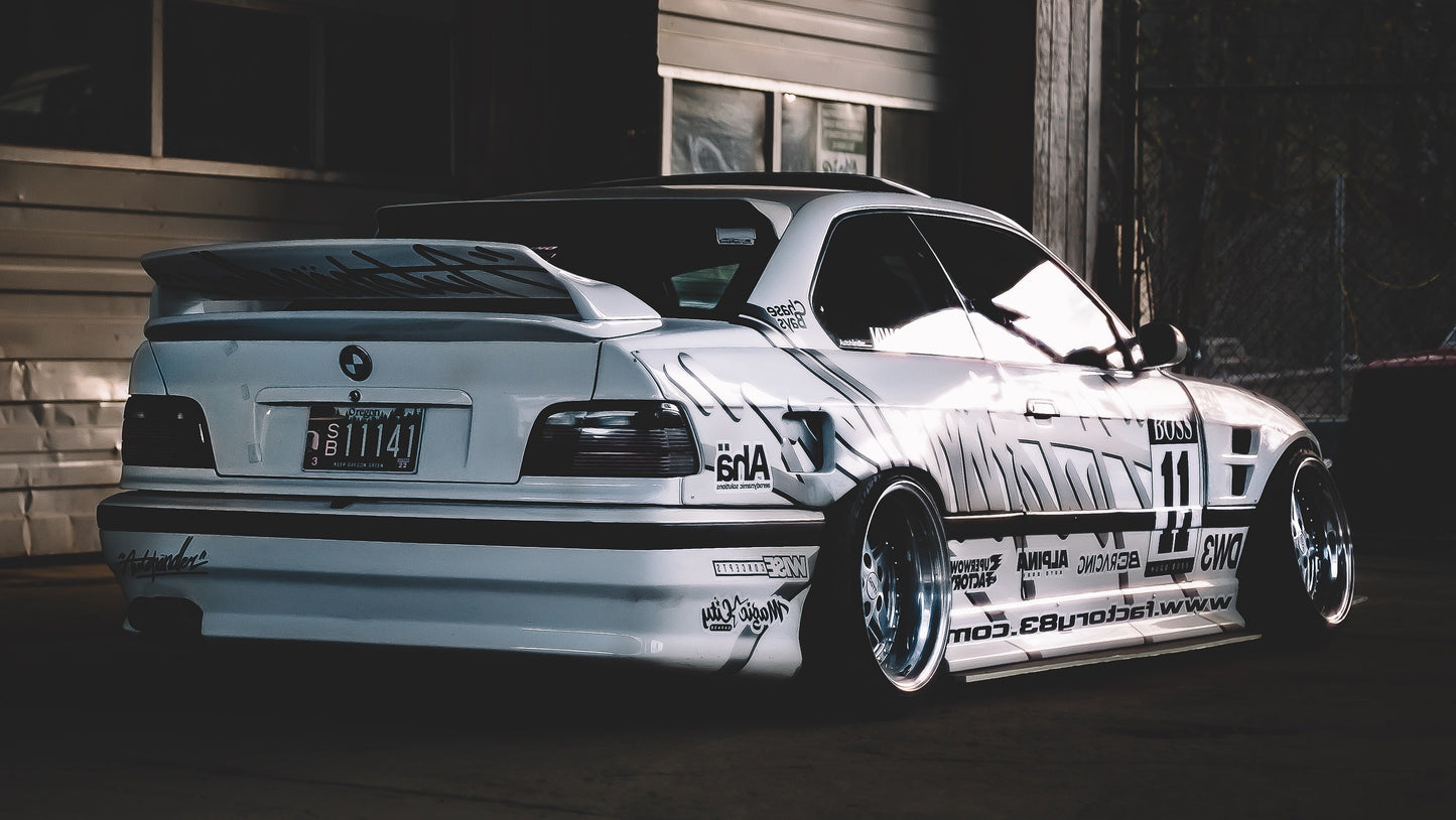 Autohändler 01 TYPE E36 Rear Bumper Cover (Fits Coupe/Sedan/Convertible)